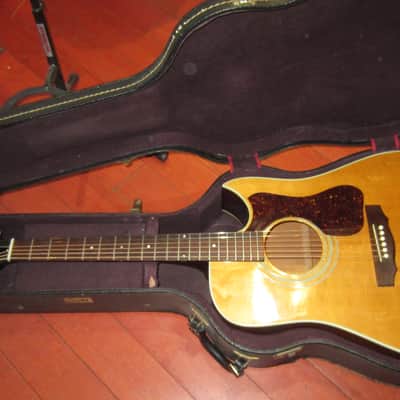 1975 Guild D-40C NT Acoustic Flattop w/ Cutaway Natural image 9