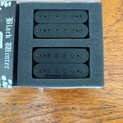 Seymour Duncan Blackened Black Winter Humbucker Set image 1