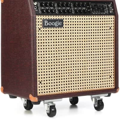Mesa/Boogie Mark VII 90-watt 1 x 12-inch Tube Combo Amp - Vintage Bordeaux Bronco with Wicker Grille image 2