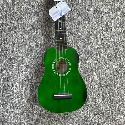 Savannah Soprano Ukulele - Green, Used. image 1