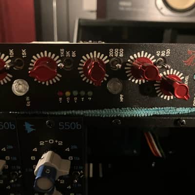 Phoenix Audio DRS-EQ 500 Series Equalizer Module 2010s - Black image 1
