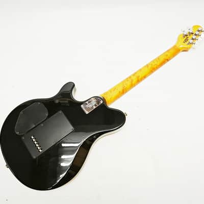 MUSIC MAN Axis Super Sport HH Trans Gold Electric Guitar, a6601 image 10