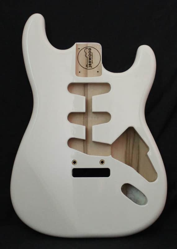 Stratocaster body Olympic White image 1