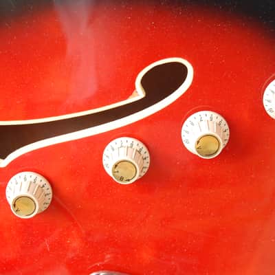 Framus Fret Jet 5/114-52 – 1963 German Vintage Semi Acoustic Thinline Archtop Guitar Gitarre image 4