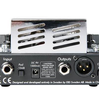 EBS ValveDrive | Tube Preamp / DI Pedal. New with Full Warranty! image 3