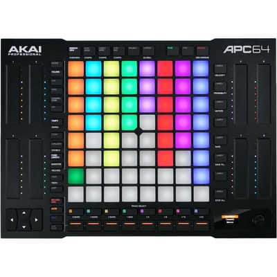 AKAI PROFESSIONAL APC64 Pour Ableton - Contrôleur Ableton 8x8 pads, 8 bandes tactiles, CV/Gate image 1