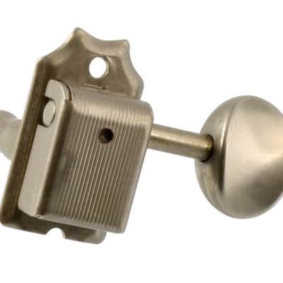Gotoh Aged Nickel SD91 6-in-line Vintage Strat Tele Tuners TK-0880-007