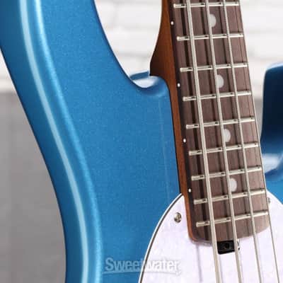 Sterling By Music Man StingRay RAYSS4 Electric Bass Guitar - Toluca Lake Blue (RaySS4TLBd1) image 2