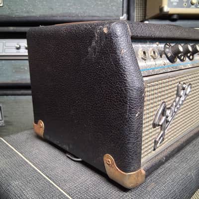 Fender Bassman Head 1968 Silverface "Black Line" Drip Edge / Blackface AB165 Circuit image 4