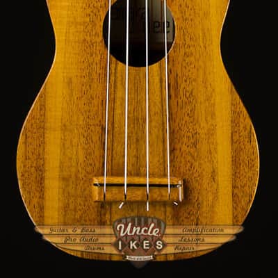 Vintage 70's Kamaka Koa Soprano Ukulele, Koa, White Label, Uke, Hawaiian, Hardcase image 2