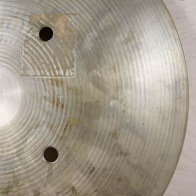 Zildjian 14" Flat Hats Hi Hat Cymbal Pair Vintage 1970s image 13