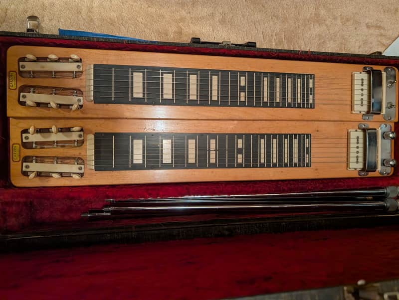 Carvin Double 6 Lap steel 1960 - Natural image 1