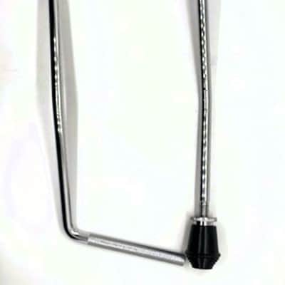 Ludwig Accent CS Custom 9.5mm Gull Wing Style Bass Drum Spurs w/Screw On Tips - NOS - OPEN BOX image 2