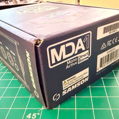 Samson MDA1 S-Max Series Mono Active Direct Box 2010s - Blue image 3