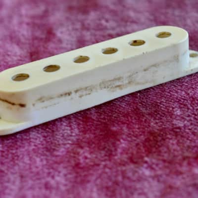 Vintage 1963 - 1964 Fender Stratocaster Pickup Cover Set - Pre-CBS Strat Covers - 1950's 1960's image 6