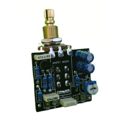 Boffin FX Push Push Boost V2 Electric Guitar Onboard Effect Preamp +20 dB Gain 9V Battery Upgrade Component image 4