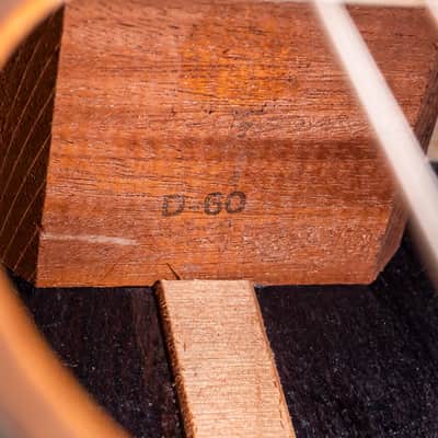 1988 Guild D-60 NT Vintage Dreadnought Acoustic Guitar, Near-Mint w/ Case, Westerly image 6