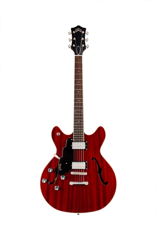 Guild Starfire I DC Left Handed - Cherry Red image 1