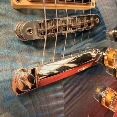 Gibson Les Paul Traditional 2015 - Ocean Blue imagen 11