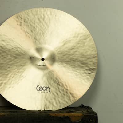Leon 19" Vintage A Medium Bell Crash Cymbal 1600g image 2