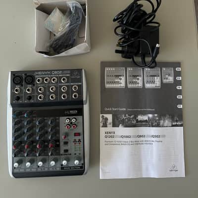 Behringer Xenyx Q802USB 8-Input Mixer with USB 2012 - Present - Standard image 2