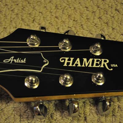 Hamer USA Artist Korina 2004 Natural Korina image 9