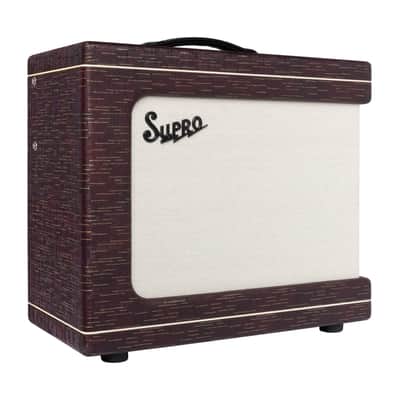 Supro Delegate 1x12 - 25W Combo w/ Reverb - Burgundy Gold Scandia (1620RCBUR) image 3