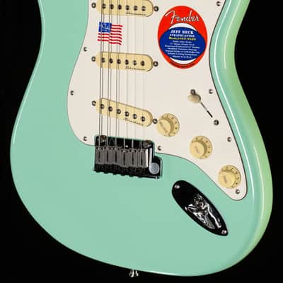 Fender Jeff Beck Stratocaster Rosewood Fingerboard Surf Green (682) image 1