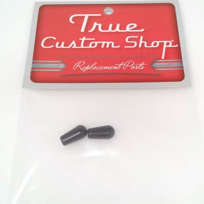 True Custom Shop® #8-32 Black Toggle Switch Tip for Switchcraft and Gibson USA image 2
