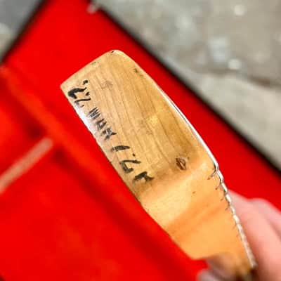 Fender Stratocaster 3-Bolt Neck 1972 - Maple original vintage USA image 5