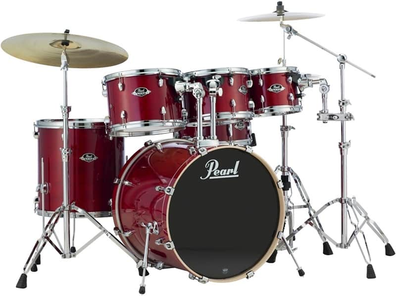 Pearl Export EXL 6-piece Shell Pack with Snare Drum - Natural Cherry image 1