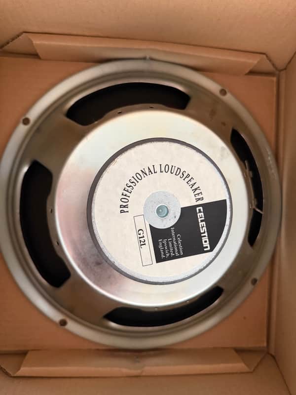 Celestion G12L Professional early 2000 - Silver magnet, never installed. image 1