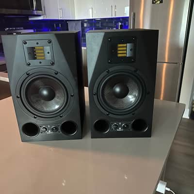 ADAM Audio A7X Active Nearfield Monitors (Pair) 2010s - Black image 1