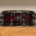 Yamaha 5.5x14 Live Custom Hybrid Oak Snare Drum Uzu Magma Sunburst LHS-1455