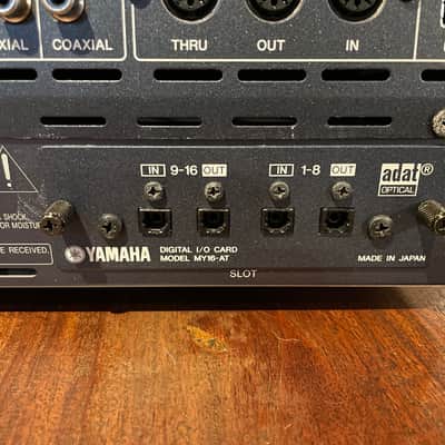 Yamaha 01V96 v2 + MY16AT ADAT Card + road case image 4