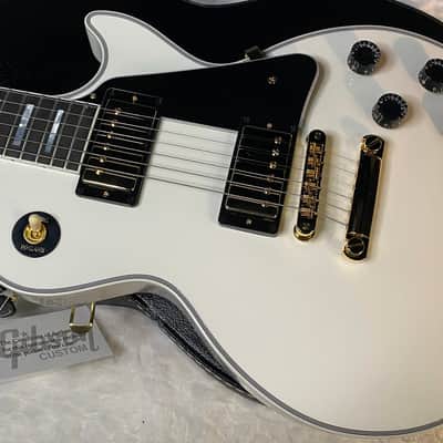 NEW! Gibson Les Paul Custom - Alpine White - Ebony Board - Authorized Dealer - 10 lbs - G06472 image 7