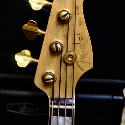 Fender American Deluxe FMT Jazz Bass 2002 - Bourbon Burst image 6