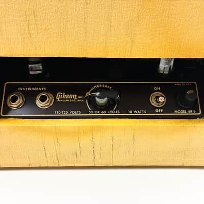 Gibson BR-9 Tube Amp. It's Not Bragging If You're Backing It Up. 50s image 4