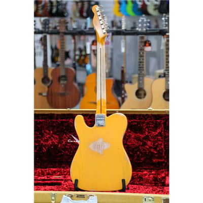FENDER 50s Vibra Tele Heavy Relic Aged Butterscotch Blonde image 19