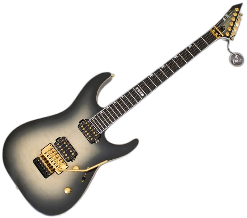ESP E-II M-II Black Natural Burst Guitar B-Stock image 1