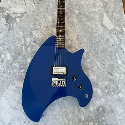 Breadwinner Copy Scalloped Fretboard Classic Blue image 1