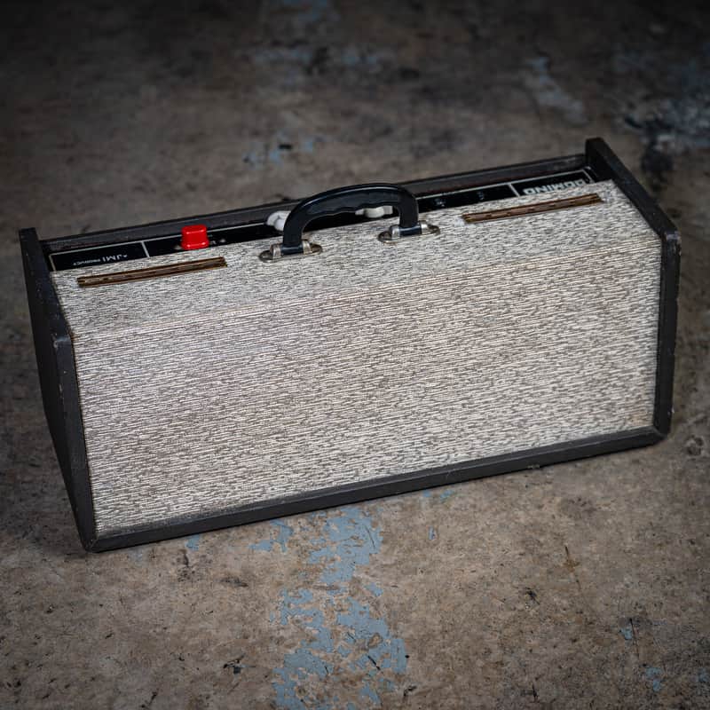 1960 Vox JMI Jennings Domino Bass Head Black