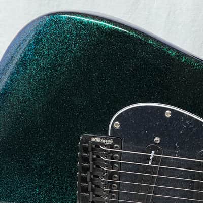 Fender Special Edition FSR Flip Flop Standard Stratocaster Guitar - upgraded! 2004 - Green-Blue image 4