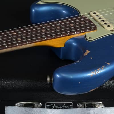 Fender Custom Shop Stratocaster 1964 HREL Lake Placid Blue image 6