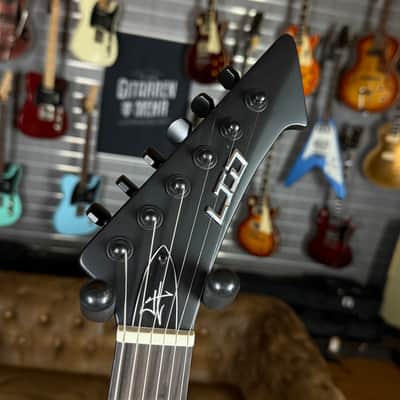 ESP LTD Snakebyte James Hetfield Signature - Black Satin - incl. Case image 4