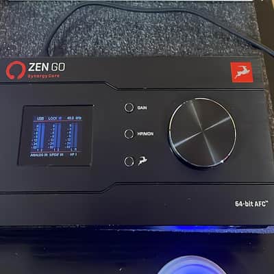 Antelope Audio Zen Go Synergy Core USB Type-C Audio Interface 2021 - Present - Black image 6