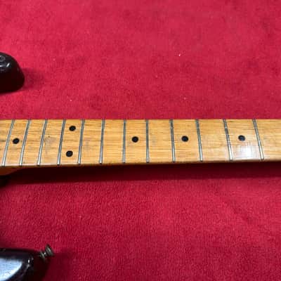 Fender Stratocaster with tremolo, left handed 1959 - 3-color sunburst image 10