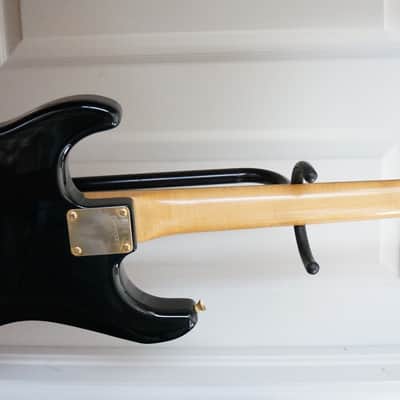 Fernandes FST-55 Strat Stratocaster The Function Black Excellent Narrow Slim Neck image 6