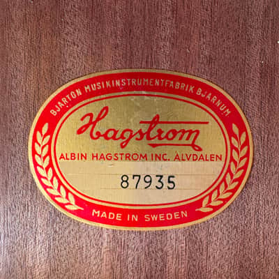 Hagstrom H-33E 12 String 1960s - Sunburst image 21
