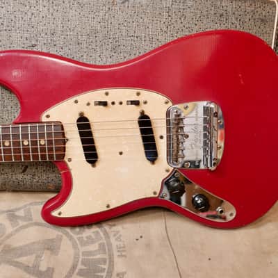 Fender Mustang Lefty 1966 - Red image 18